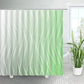 Creative Ombre Shower Curtain with Hooks