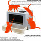 Foldable Cat Litter Box