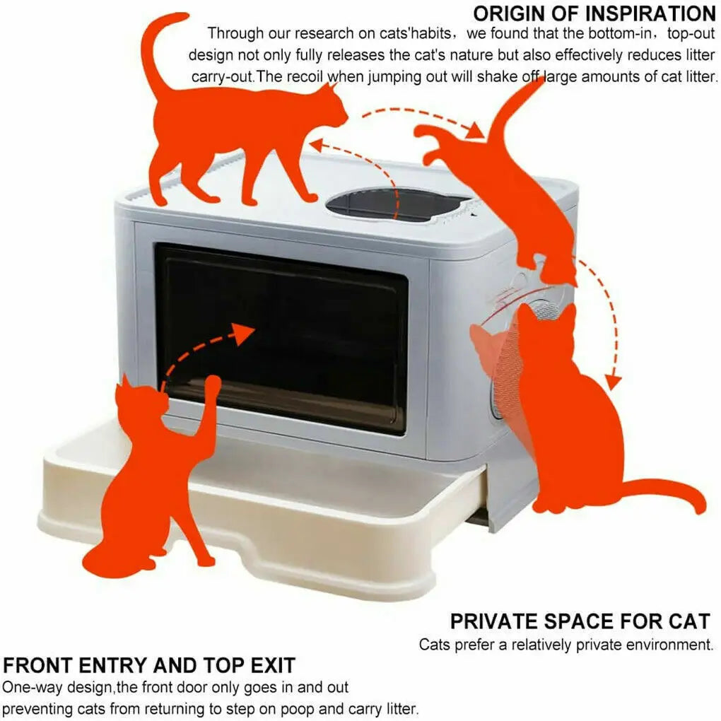 Foldable Cat Litter Box