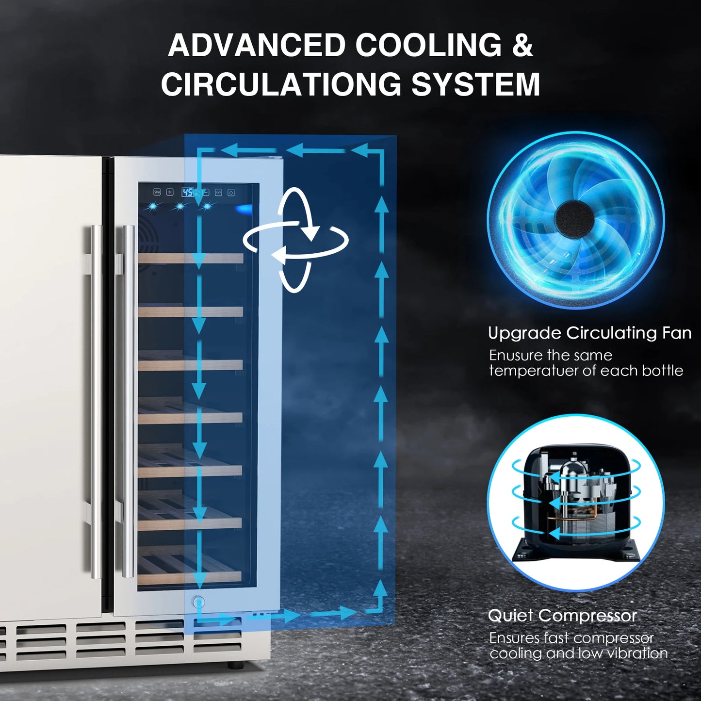 Wine and Beverage Fridge
