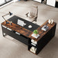 Modern Constructed  L-Shaped Executive Desk