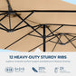 Rectangular Cantilever Patio Umbrella