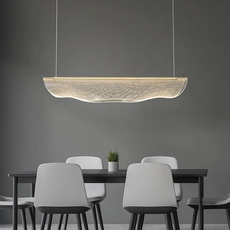 Modern Minimalist  Acrylic LED Chandelier