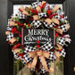 Modern Christmas Holiday Wreath