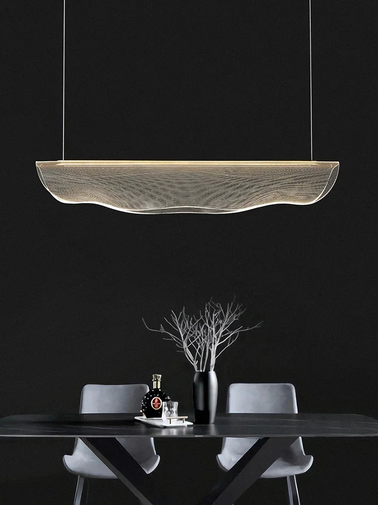 Modern Minimalist  Acrylic LED Chandelier