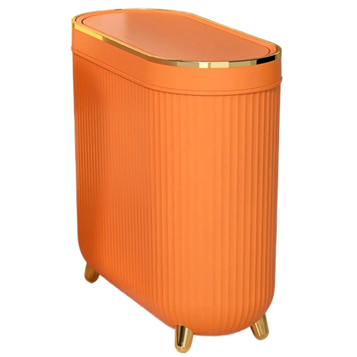 Modern Sleek Minimalist Waste Bin with Lid