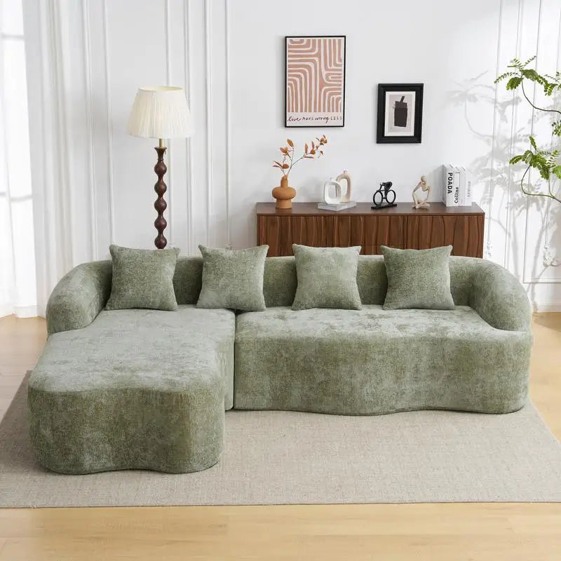 Modular Chenille Couch
