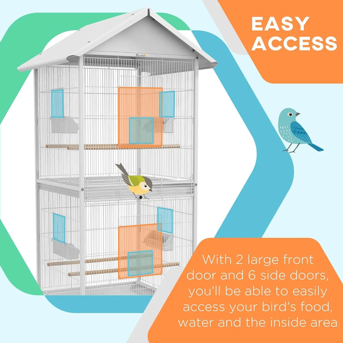 Wrought Metal Bird Cage