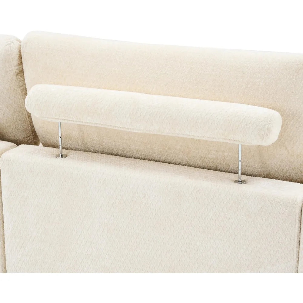 Oversized Chaise Lounge Chair with Pillow