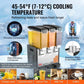 Vevor® 10L, 3 Tanks Commercial Beverage Dispenser