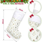 White Christmas Stockings