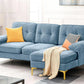 Modern Chenille Sectional Sofa