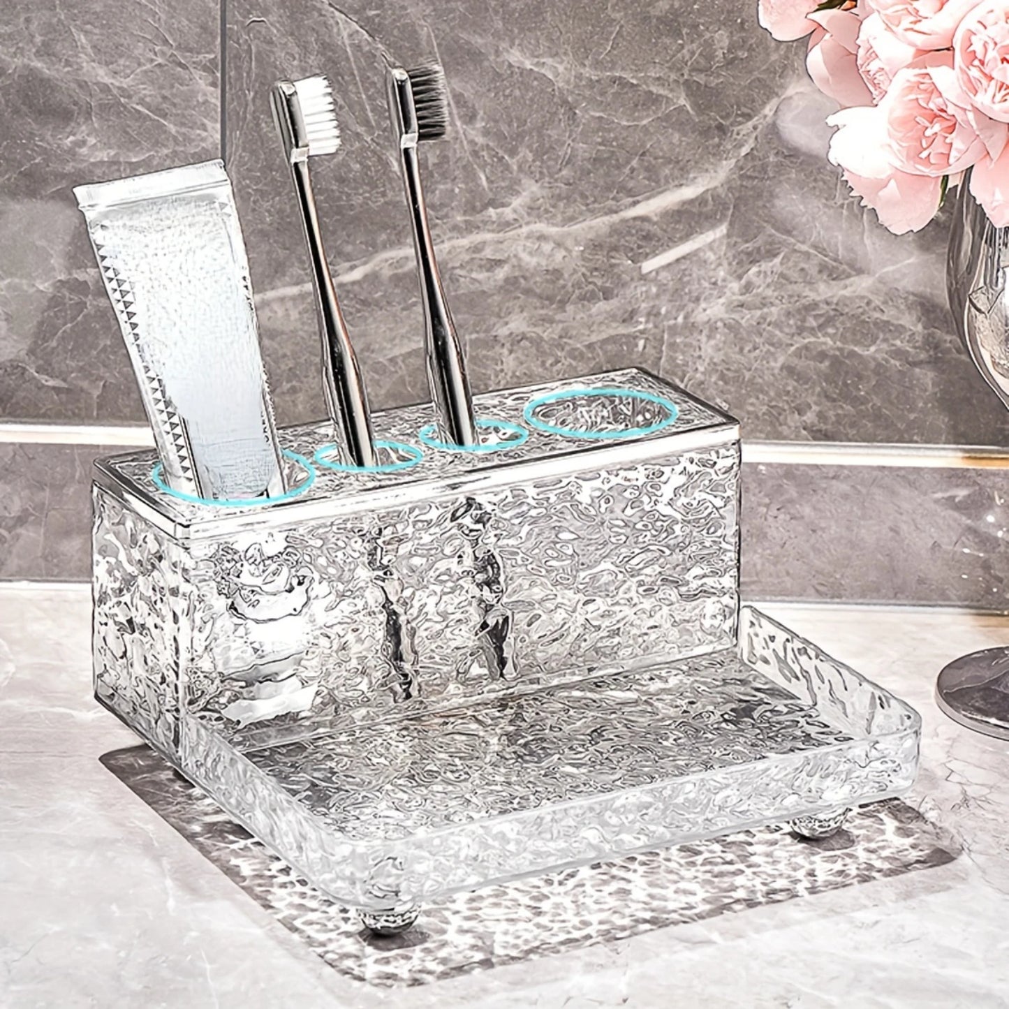 Sleek and Stylish Bathroom Essential Set