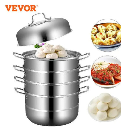 Vevor® 5-Tier Stainless Steamer