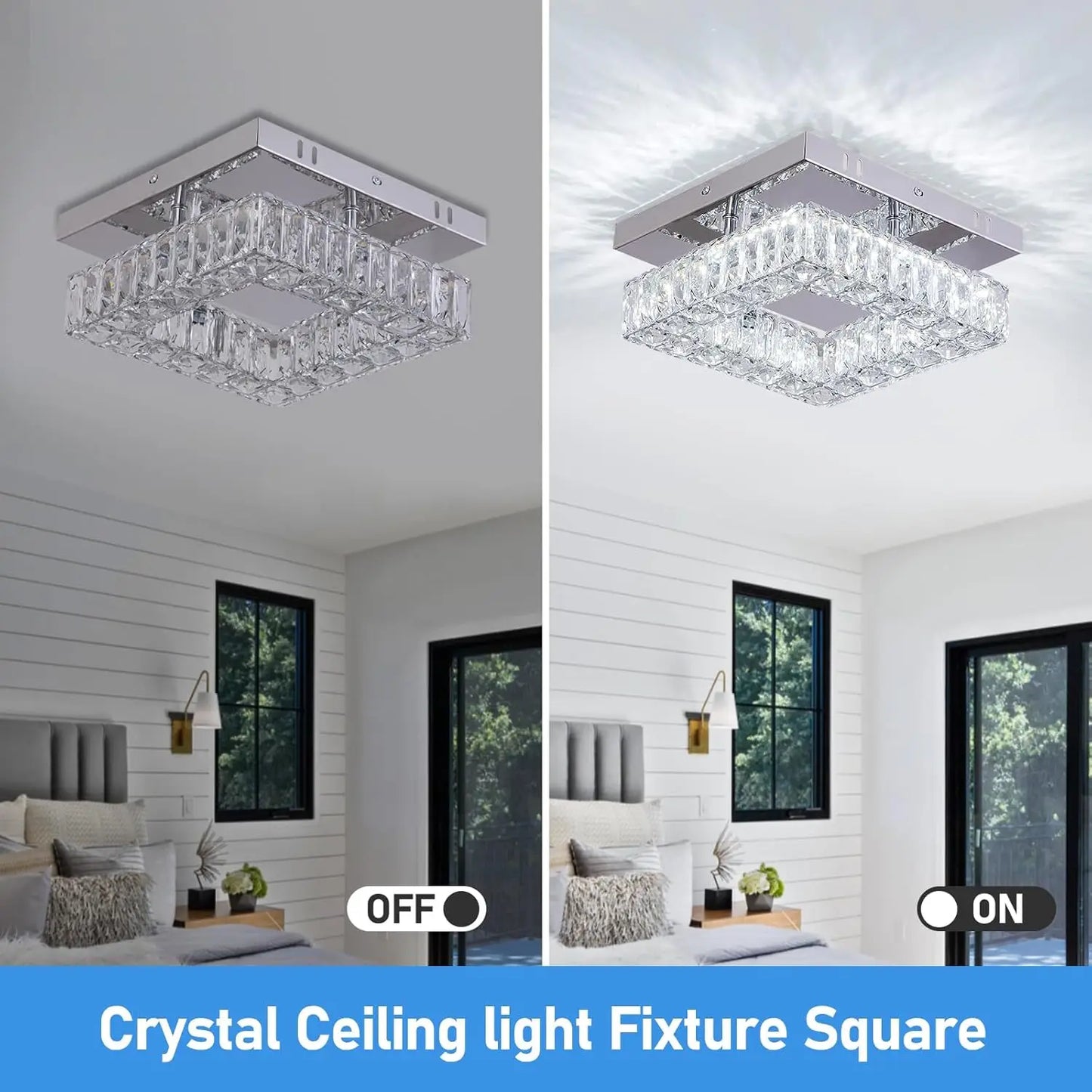 Modern Mini Crystal Chandelier