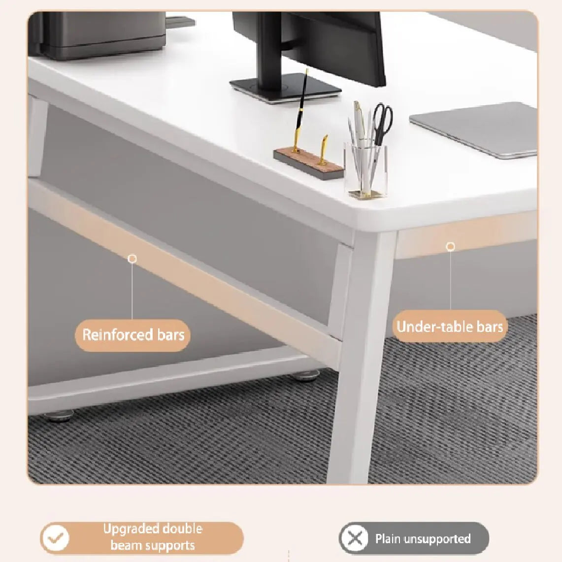 Simple Modern Computer Desk