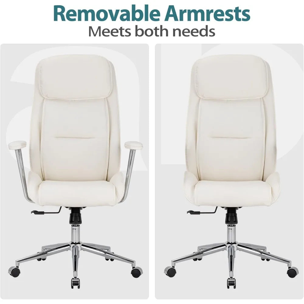 Modern Leather Executive Office Chair