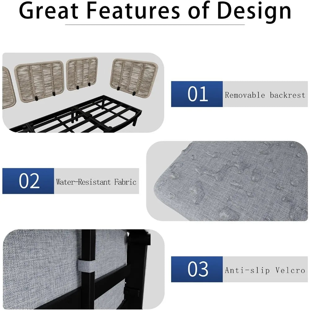 Woven Furniture Set