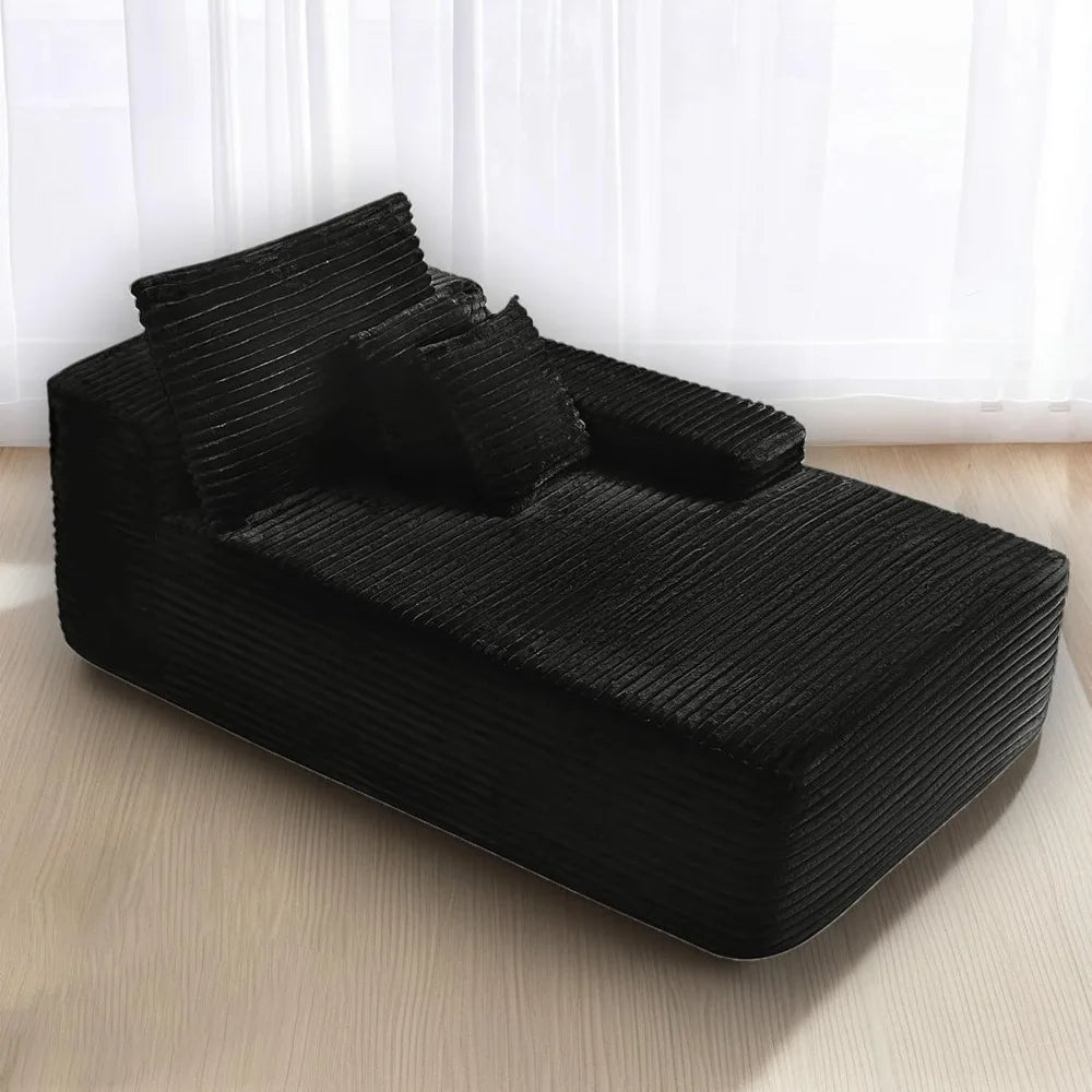 Oversized Modular Cloud Chaise Lounge