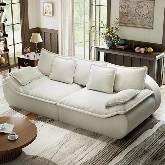 Modular Loveseat with Pillow