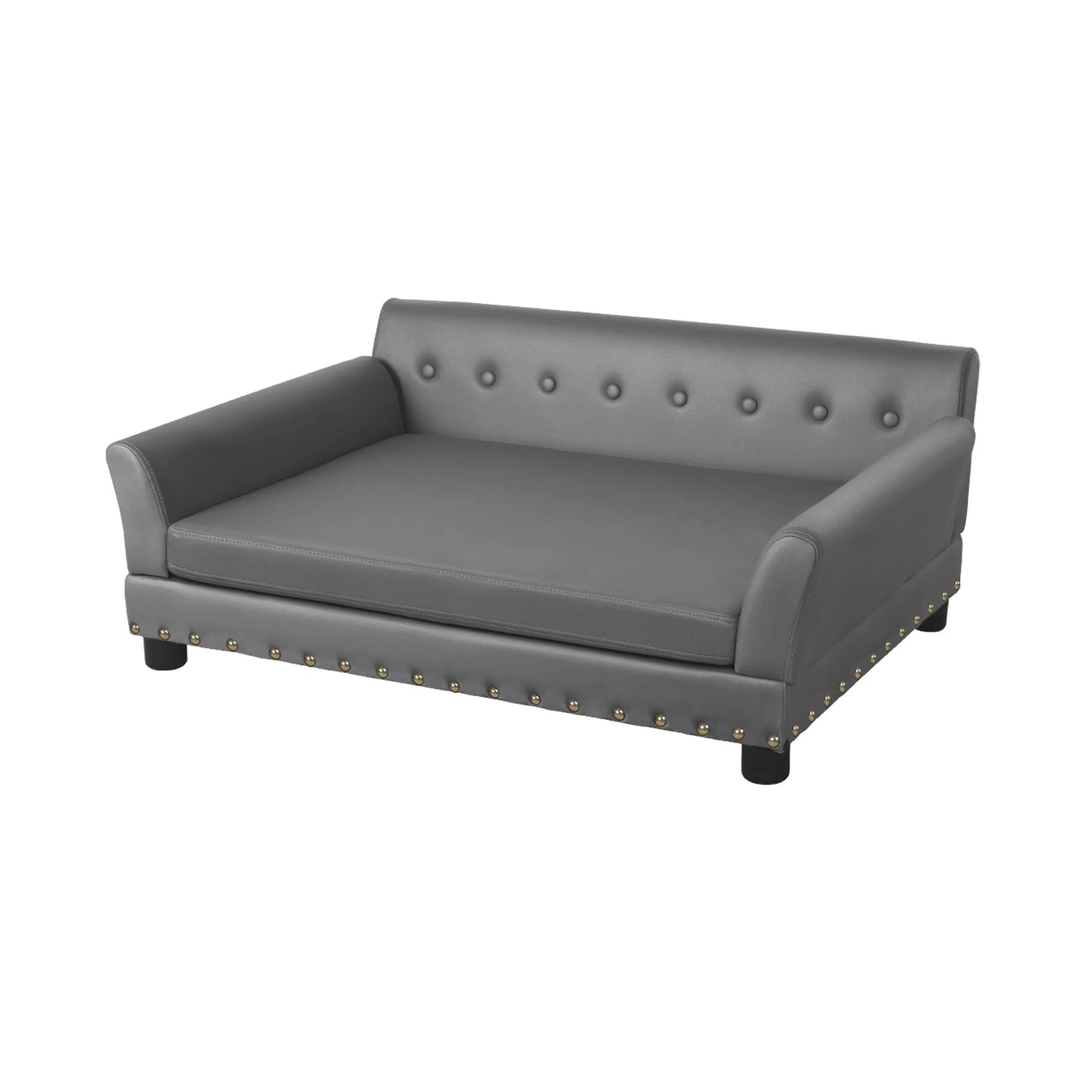 Luxurious Pet Snuggle Lounge Chair with Removable Cushion