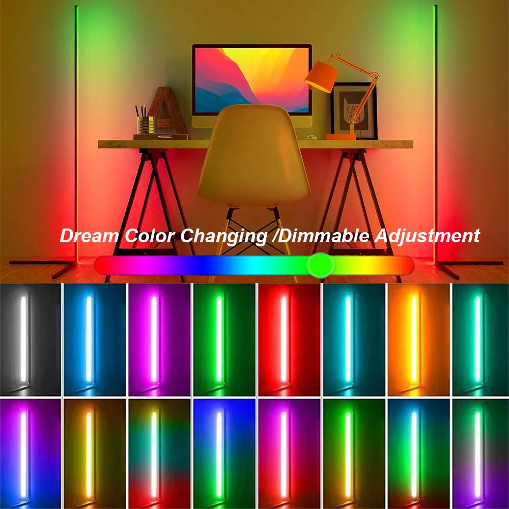 RGB Corner Floor Lamp