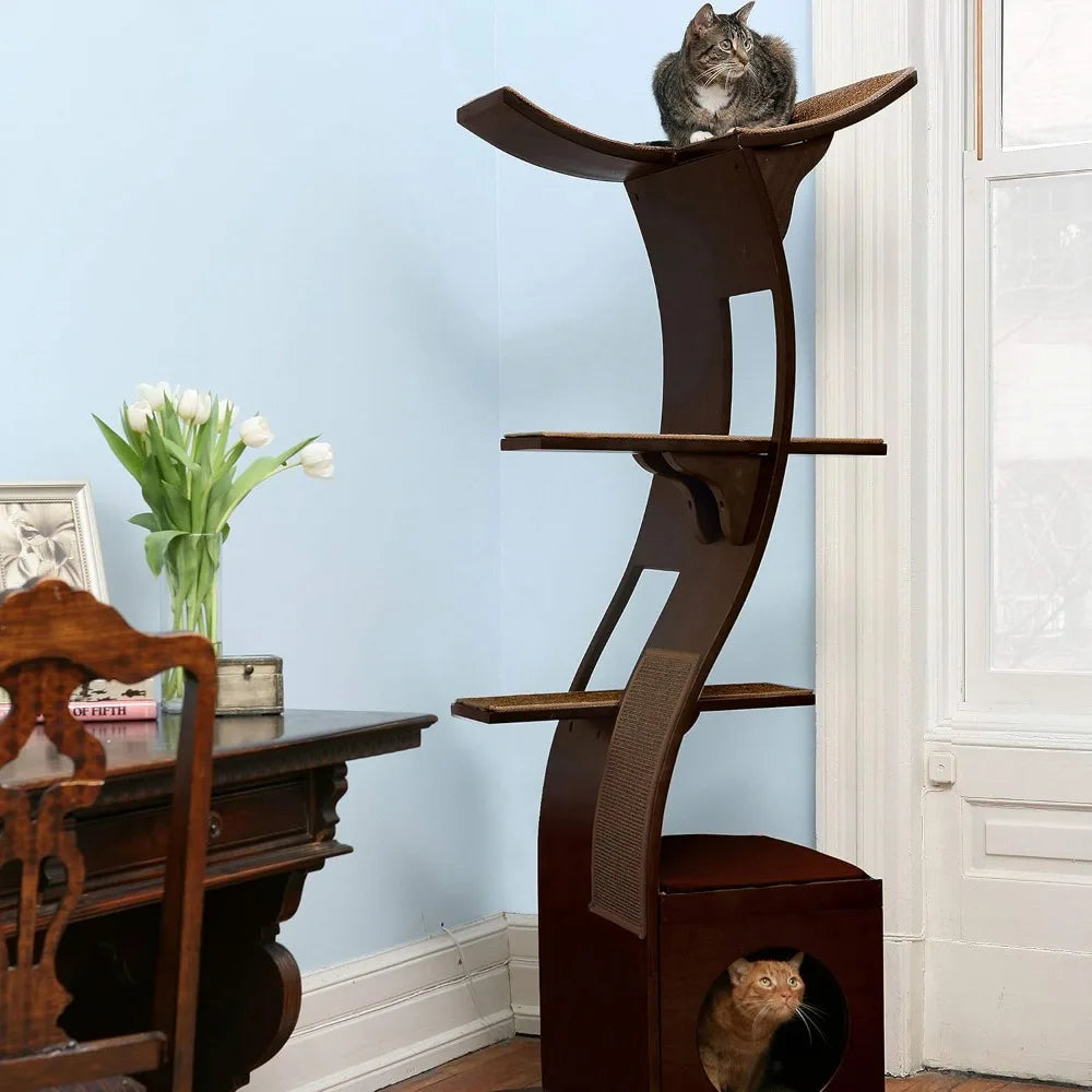 69" Lotus Cat Tower