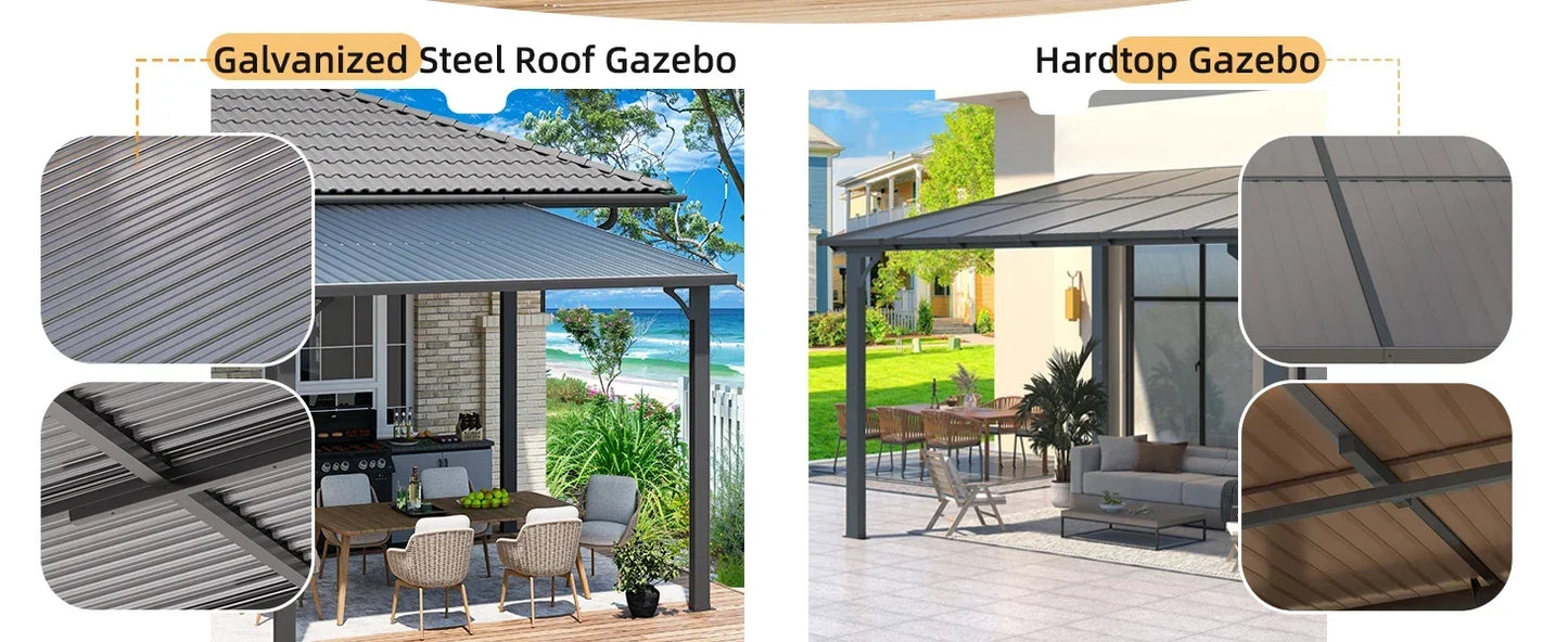 Heavy Duty Grill Gazebo