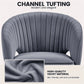 Modern Tufted Velvet Office Chair