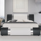 Modern Faux Leather Bed Frame