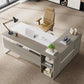 Modern Constructed  L-Shaped Executive Desk