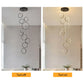 Modern 10 Rings LED Chandelier