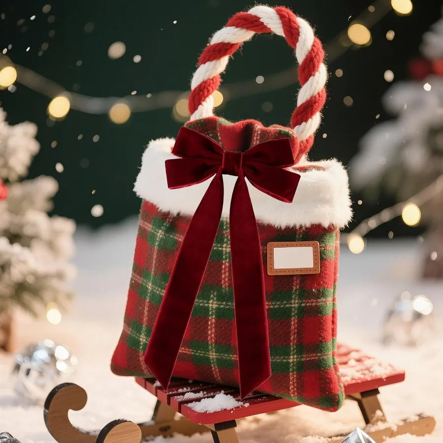 Red Velvet Ribbon Bows