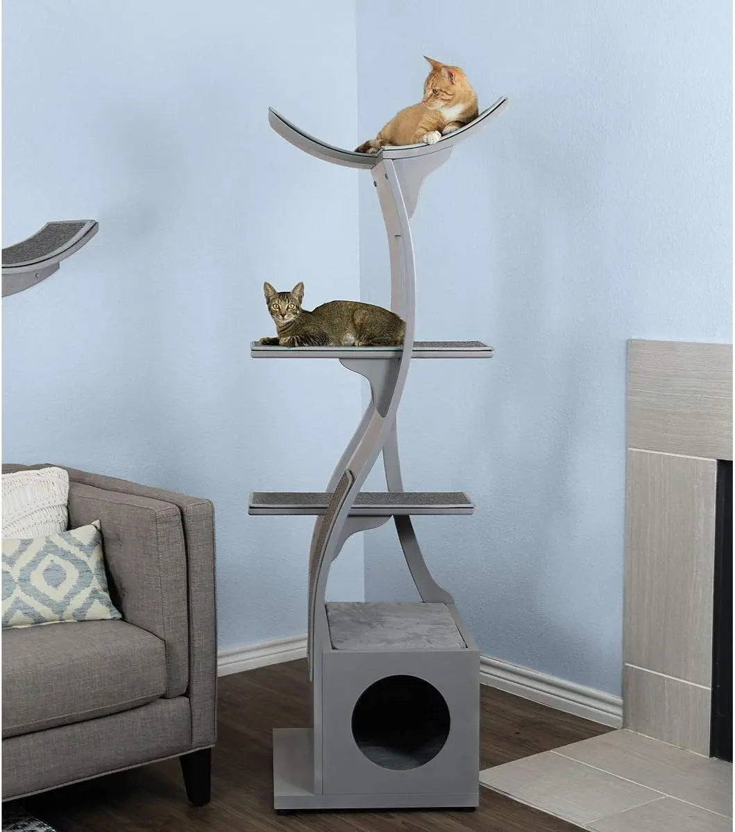 69" Lotus Cat Tower