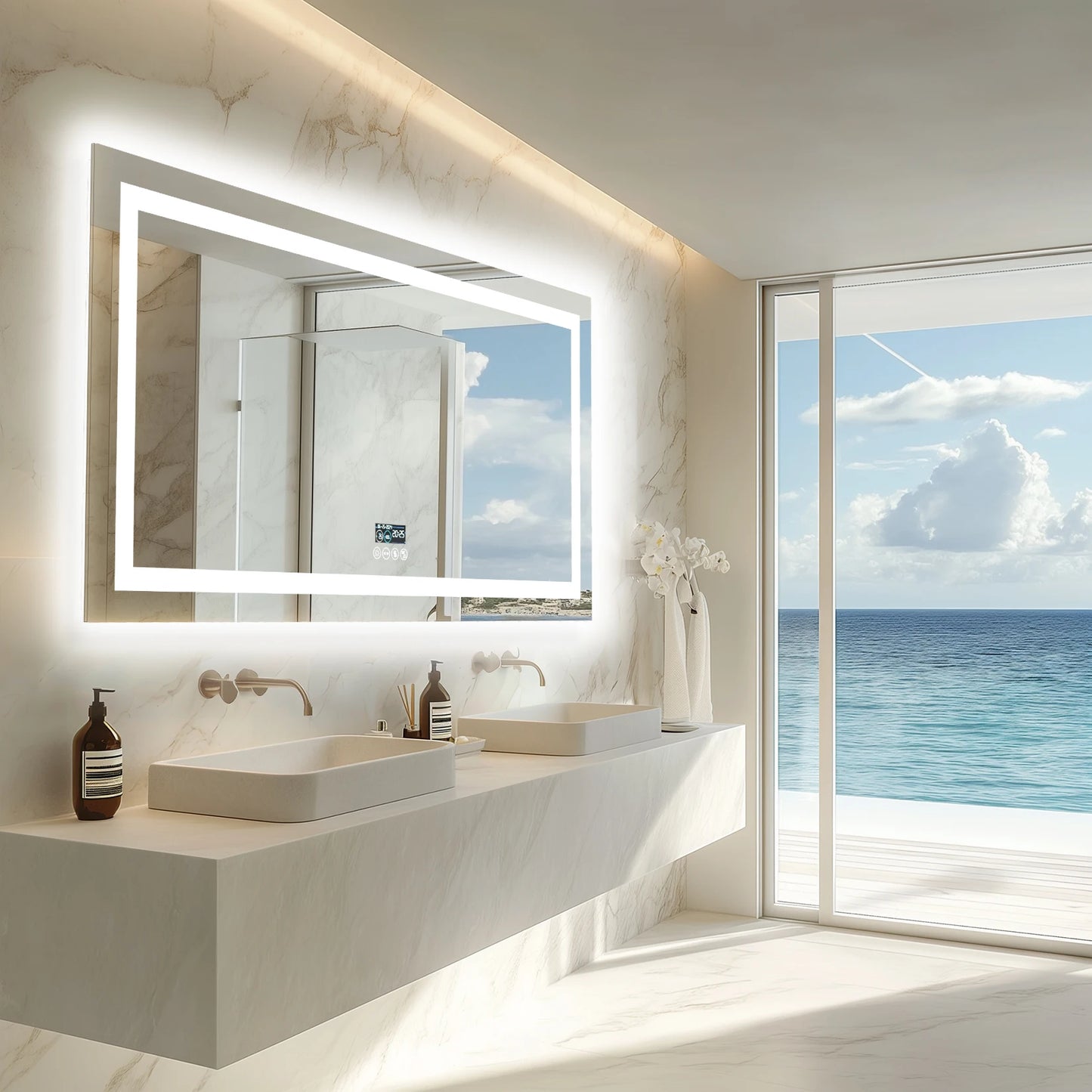 Smart Intelligent Technology Function LED Vanity Mirror