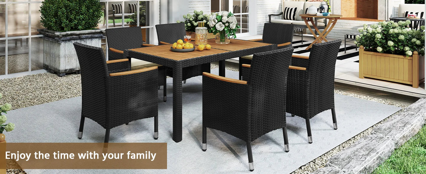 Rattan Outdoor Dining Set