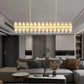 Modern Gold Crystal Chandelier