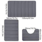 Non- Slip Microfiber Memory Foam Bath Mat Set
