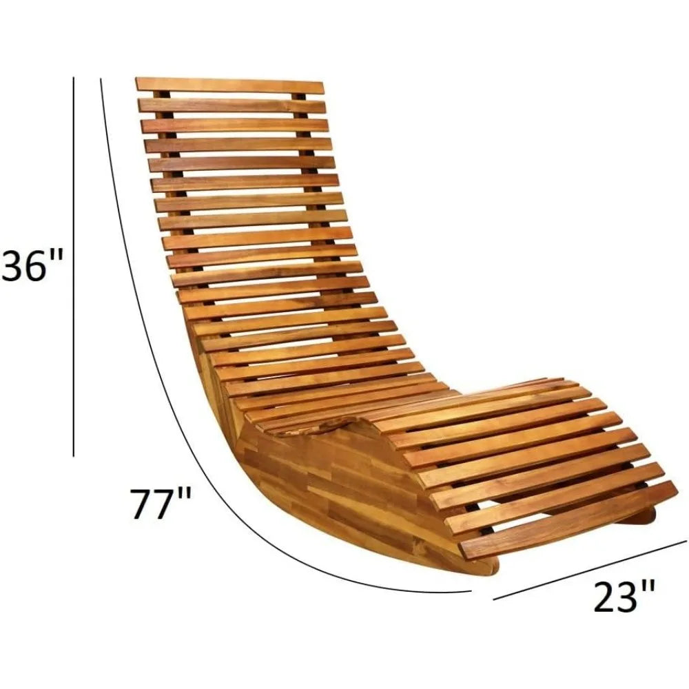 Rocking Chaise Lounge Chair