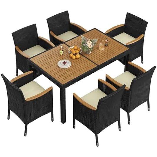Rattan Outdoor Dining Set
