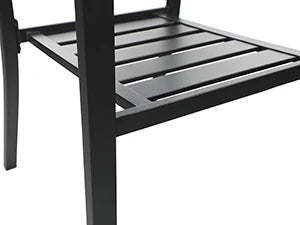 Square Metal Dining Set