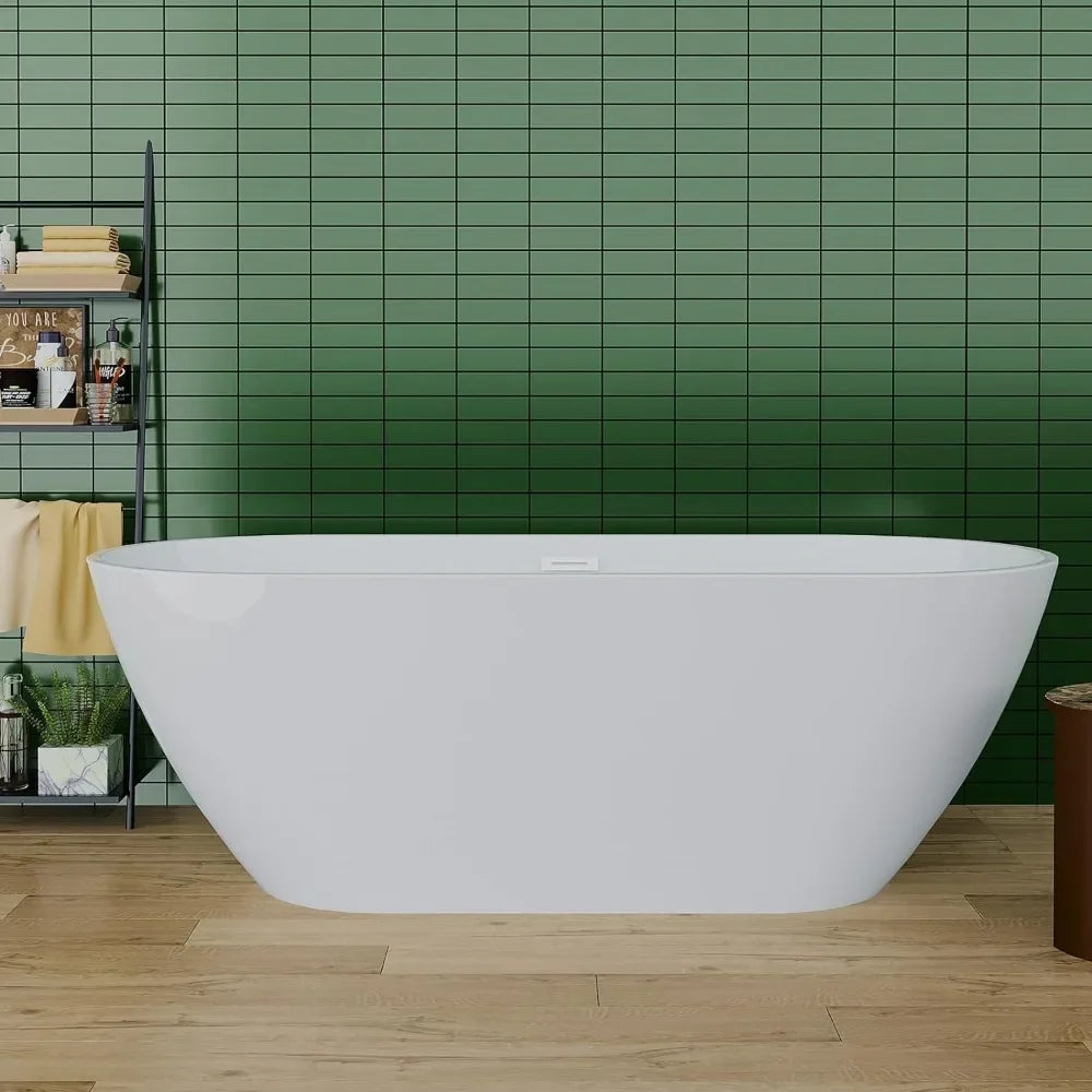 Modern 55" Acrylic Bathtub