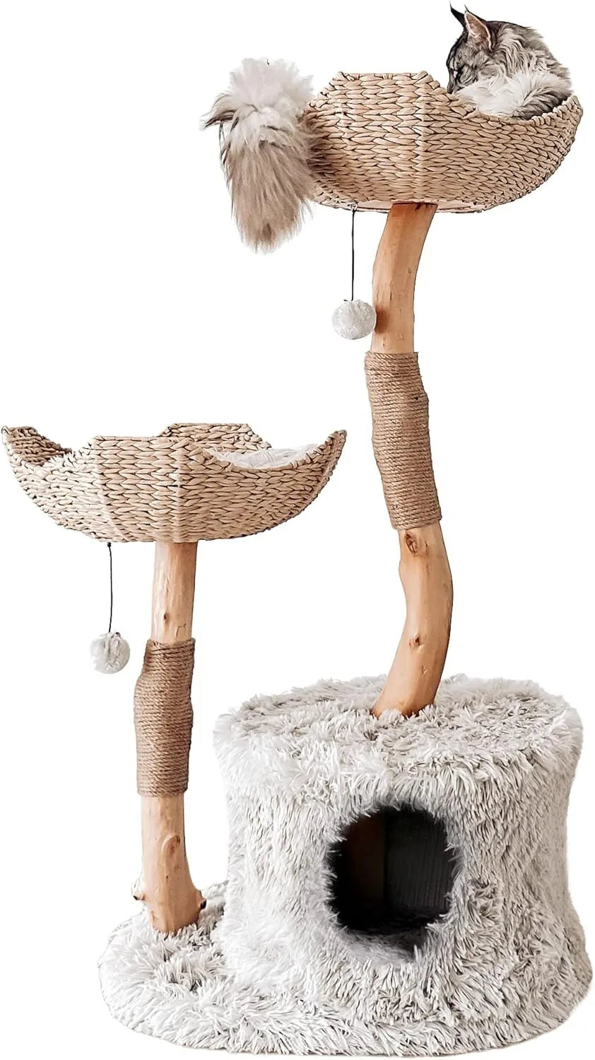 46"Mau Cat Tree Tower