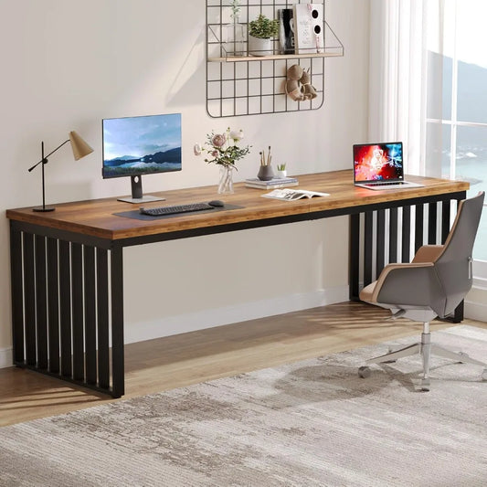 Industrial Double office Desk
