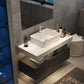 Modern 35'' Floating Bathroom Vanity with Sink