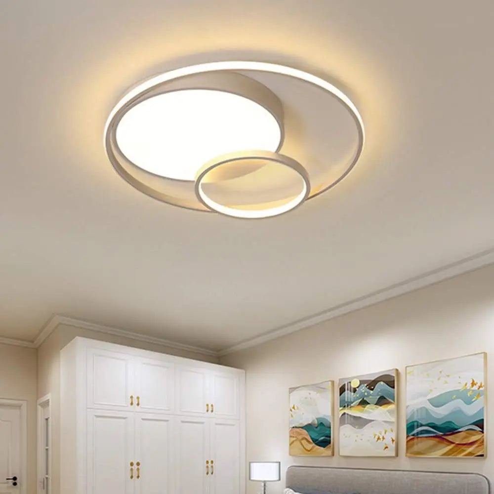 Modern 3-Rings Ceiling Light