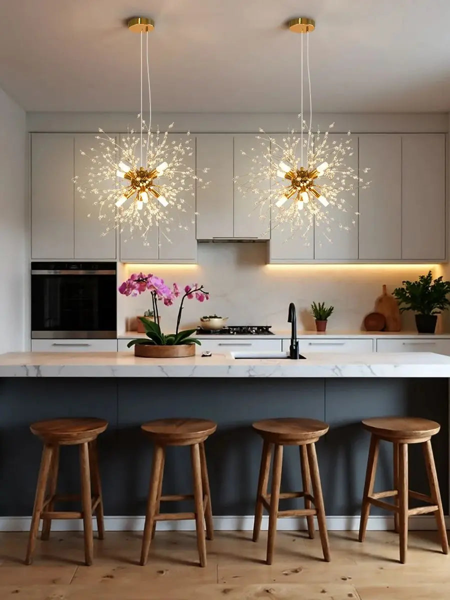 Dandelion Chandelier