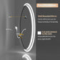 Smart LED Technology Round Mirror