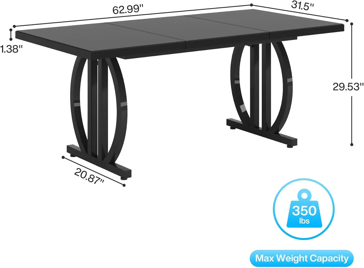 Modern Simple Executive Desk