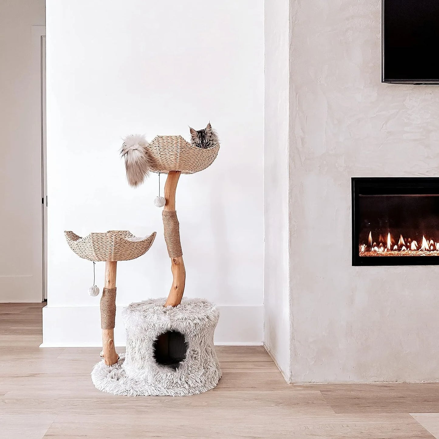 46"Mau Cat Tree Tower